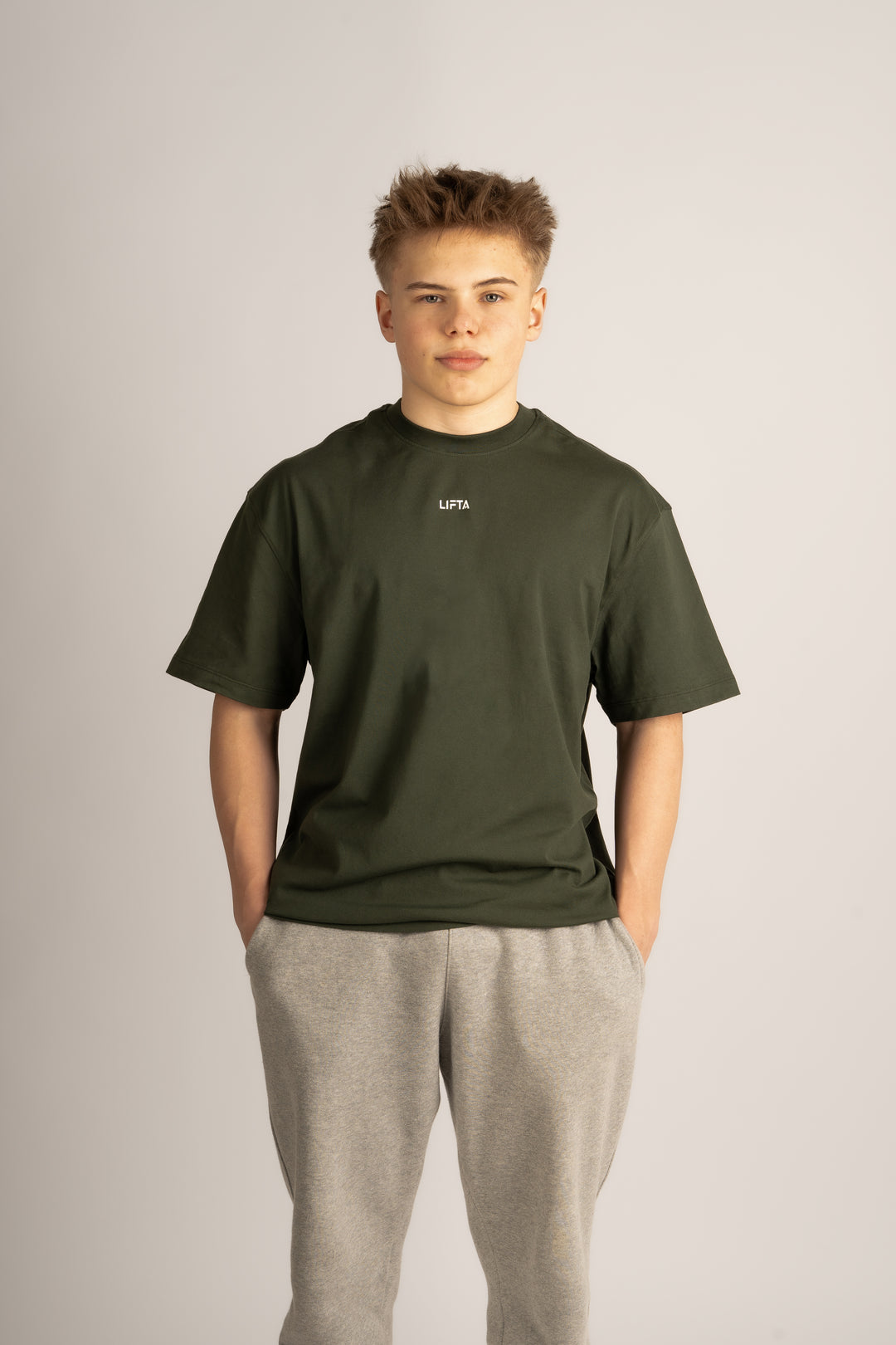 Core Oversize T-Shirt - Pine Green
