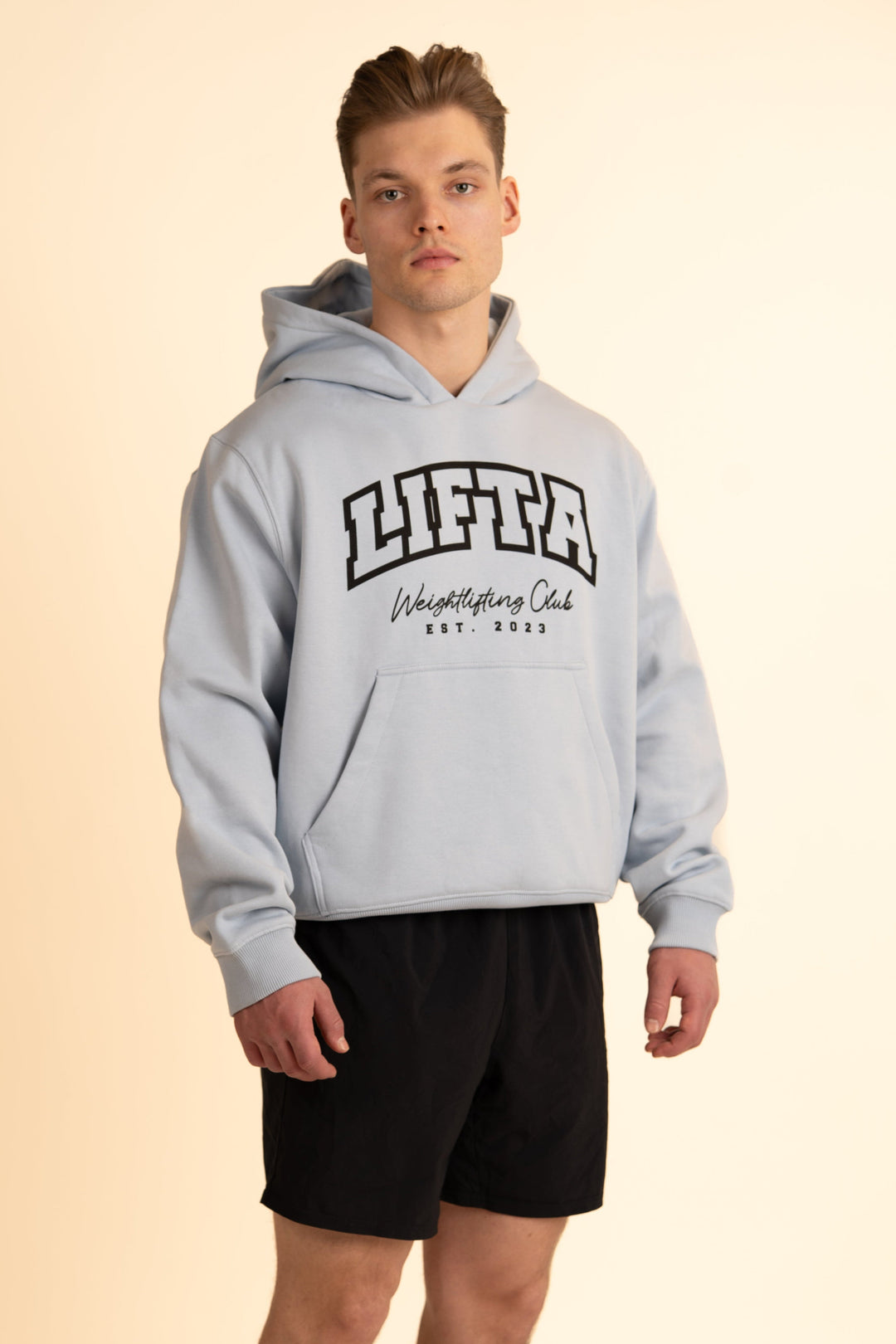 Club Pullover Hoodie - Sky Blue