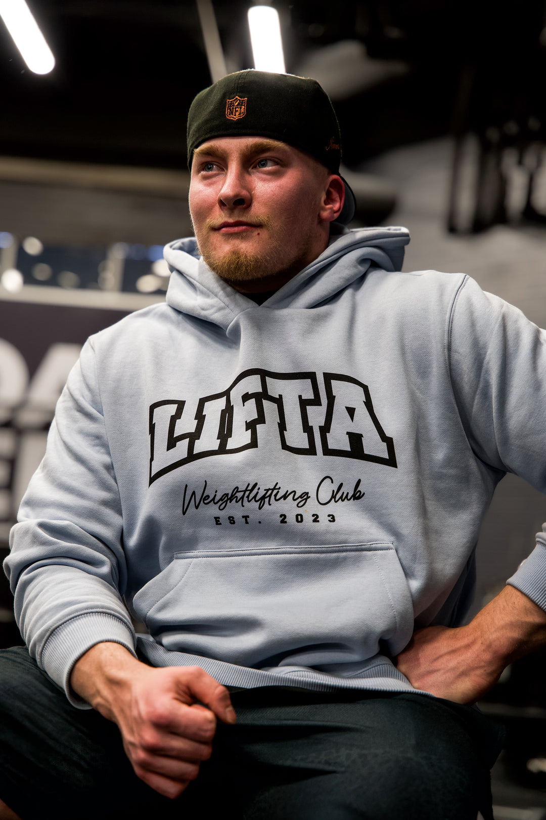 Club Pullover Hoodie - Sky Blue