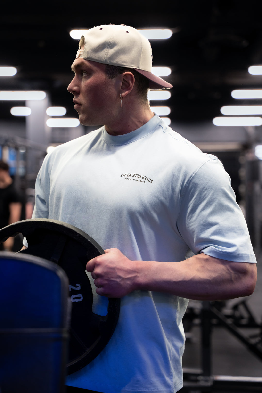 Club Oversize T-Shirt - Sky Blue