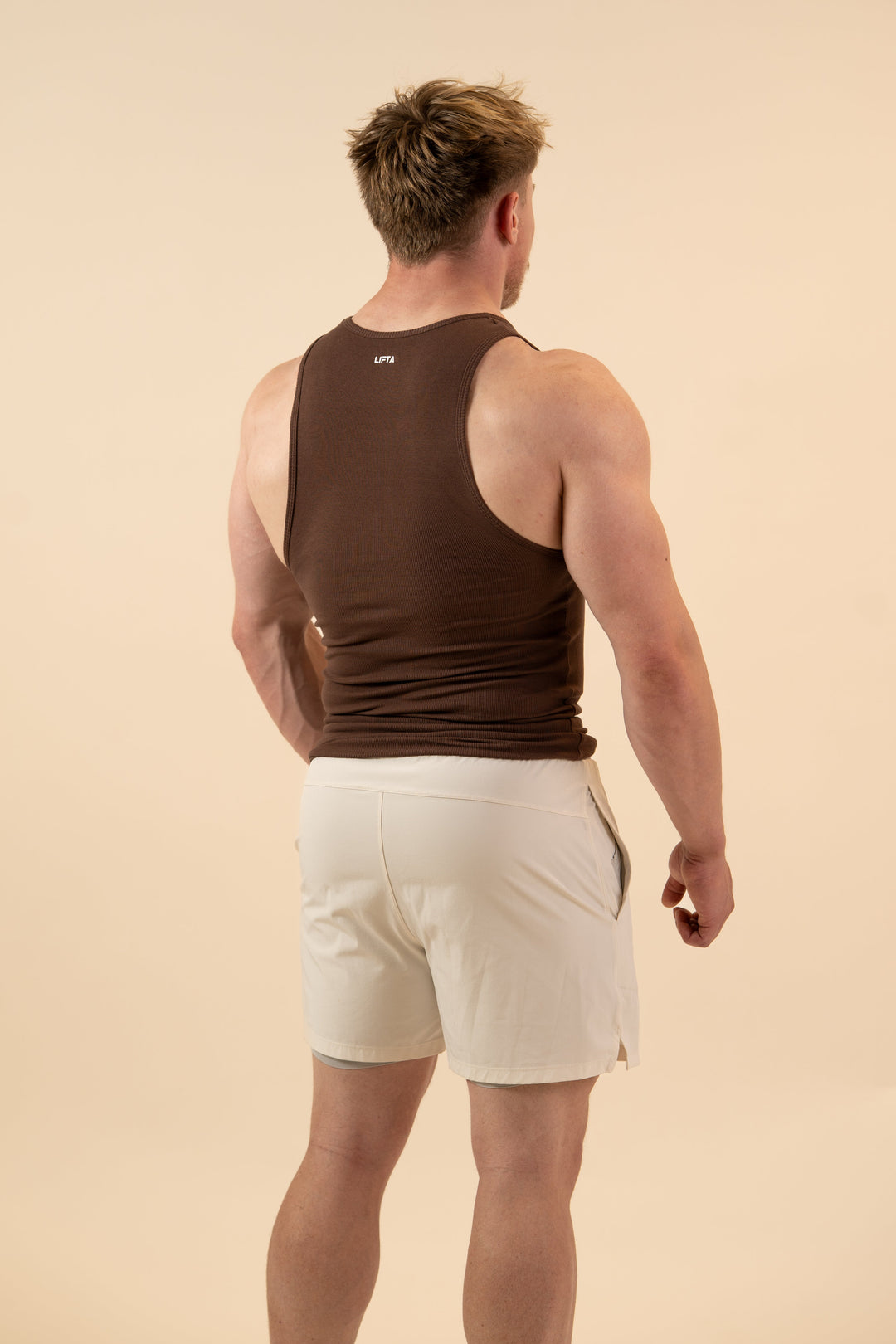 Core Ribbed Tank Top - Mocha