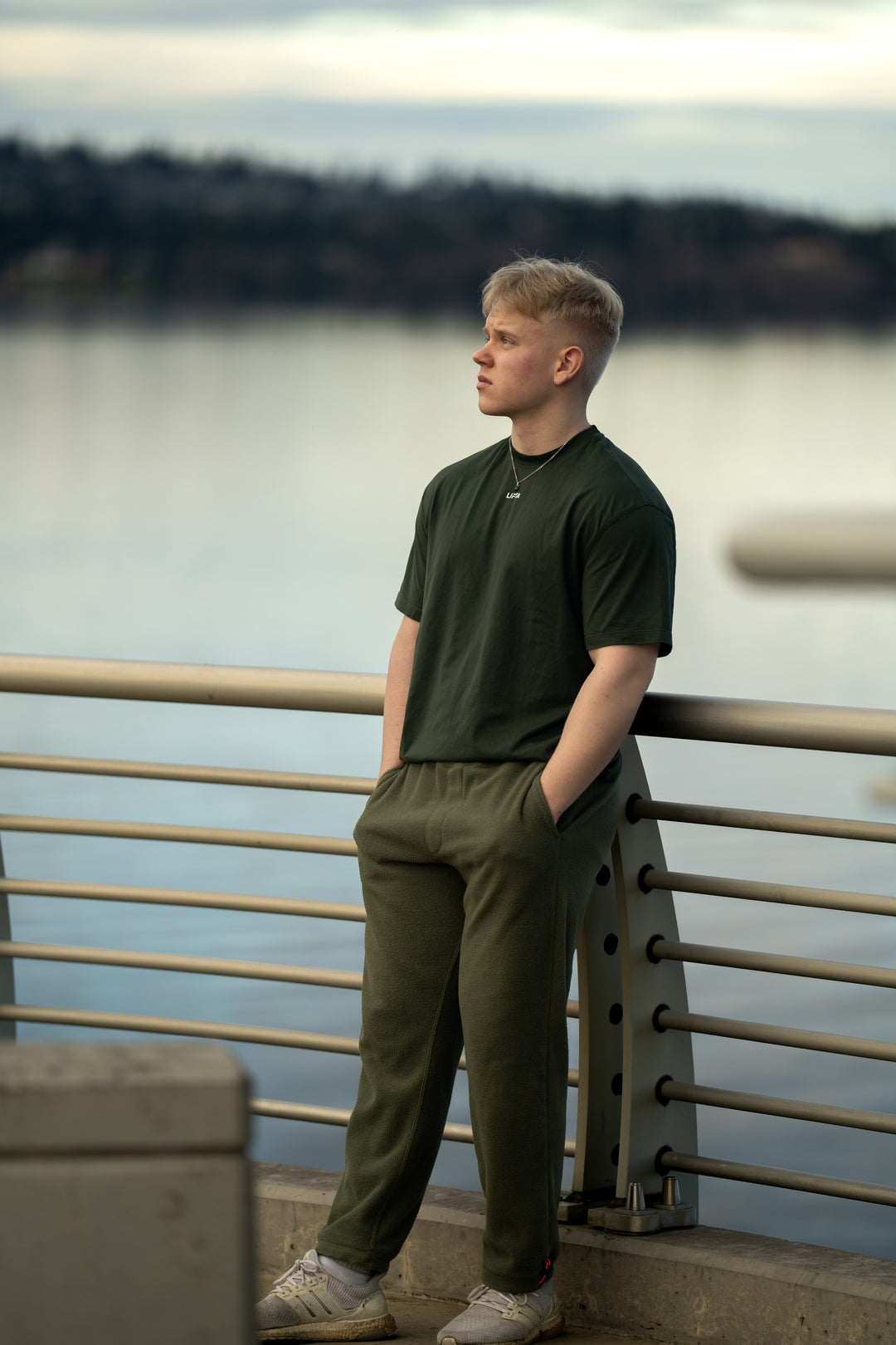 Core Oversize T-Shirt - Pine Green