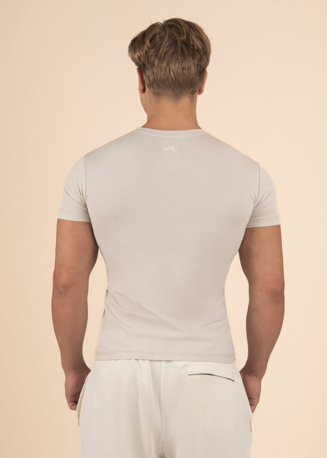 Core Slim Fit Tee - Sand