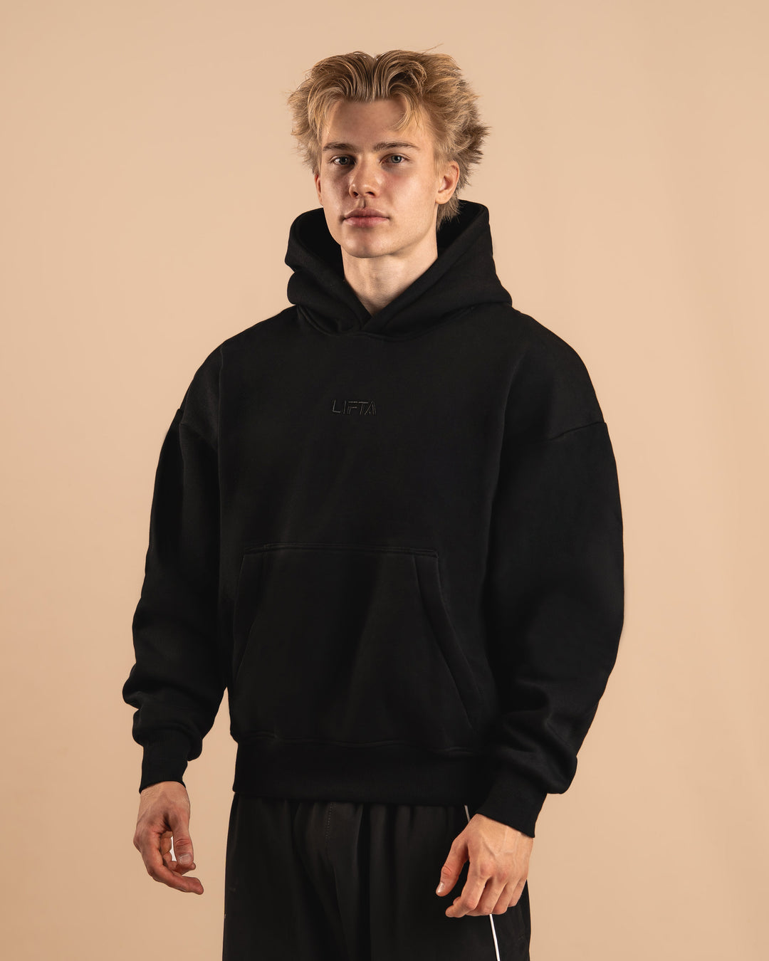 Core Pullover Hoodie - Jet Black