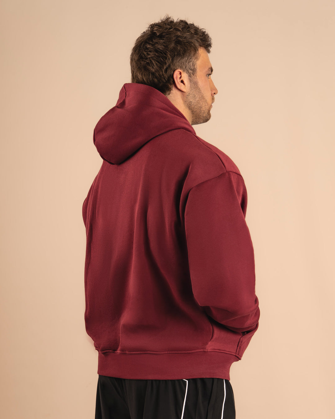 Core Pullover Hoodie - Burgundy