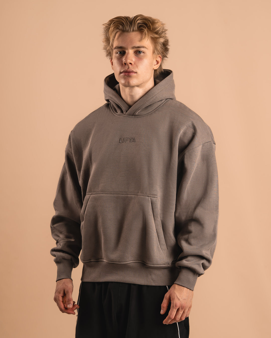 Core Pullover Hoodie - Stone