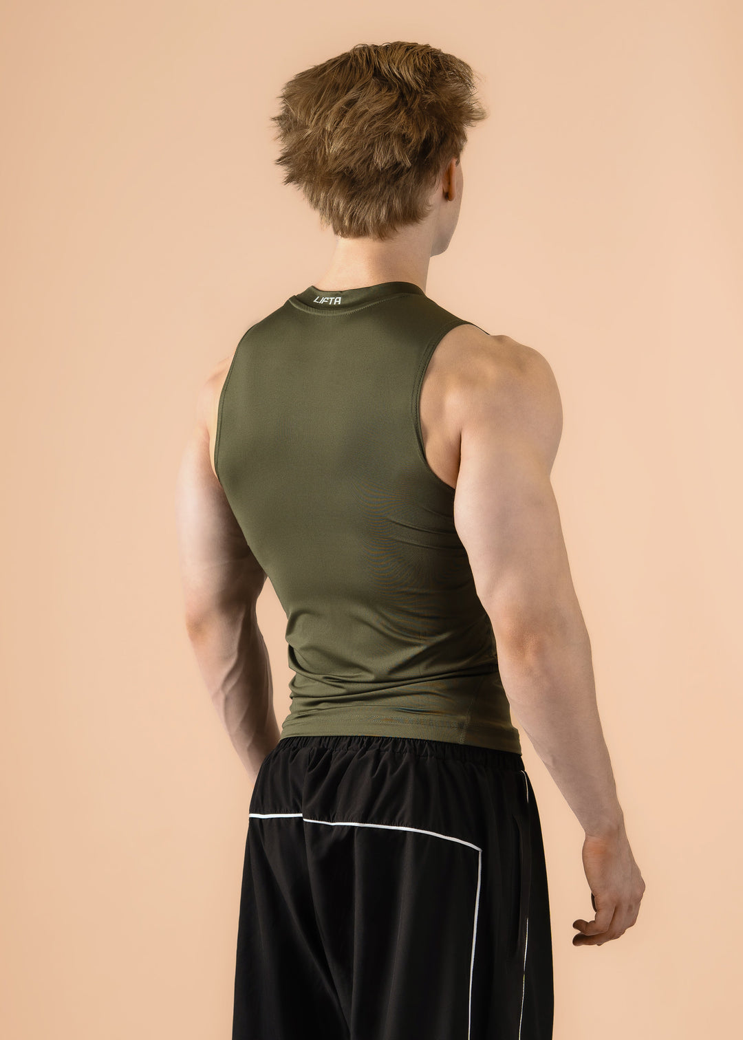 Sport Compression Cutoff - Olive