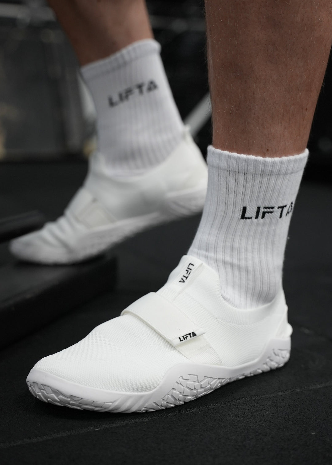Treeni-Slipperit - Pure White