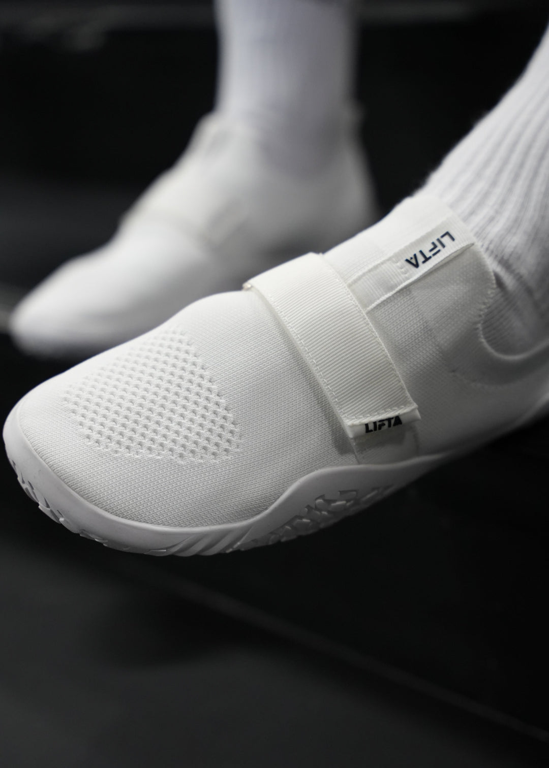 Treeni-Slipperit - Pure White