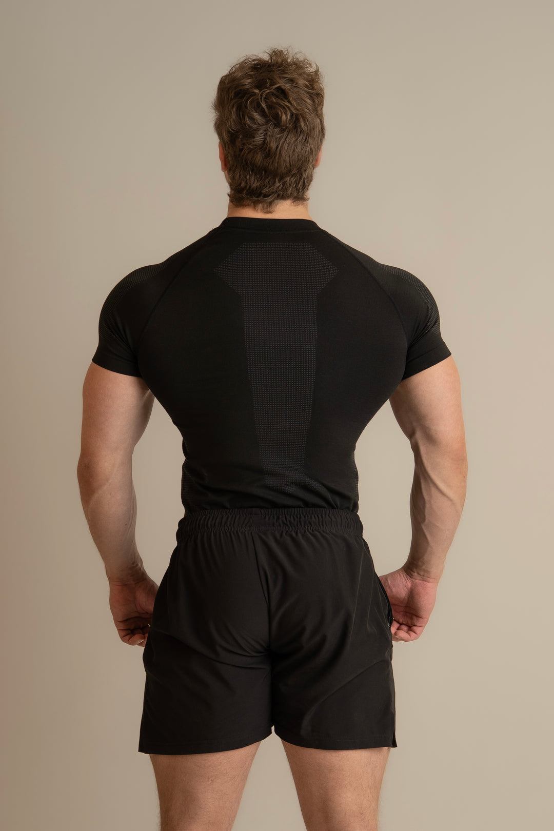 Core Compression Tee - Jet Black