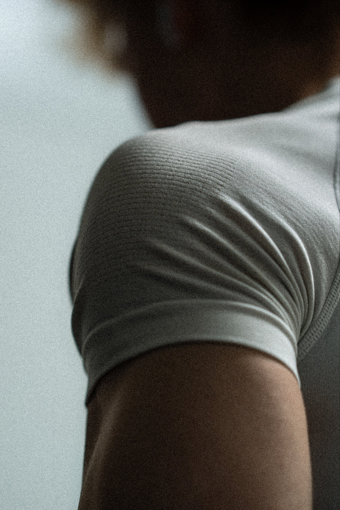 Core Compression Tee - Polar White