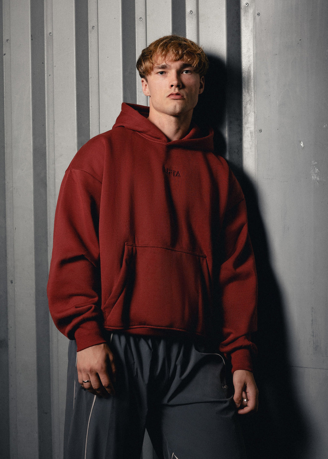 Core Pullover Hoodie - Burgundy