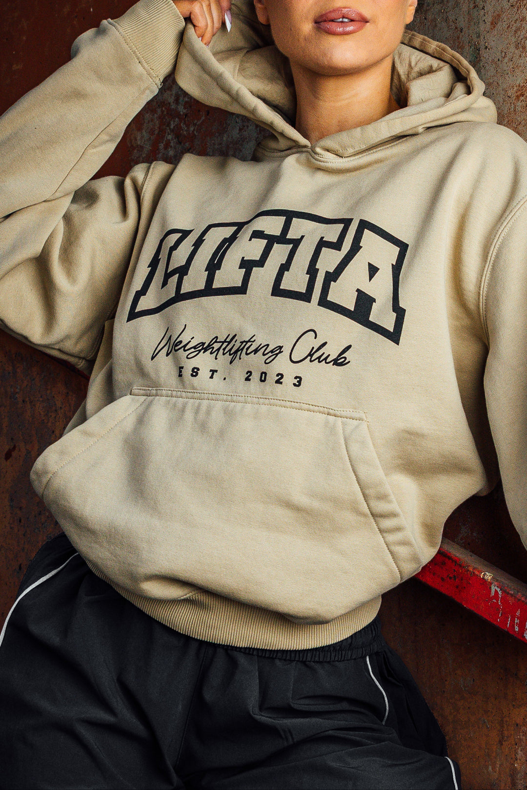 Club Pullover Huppari - Sand