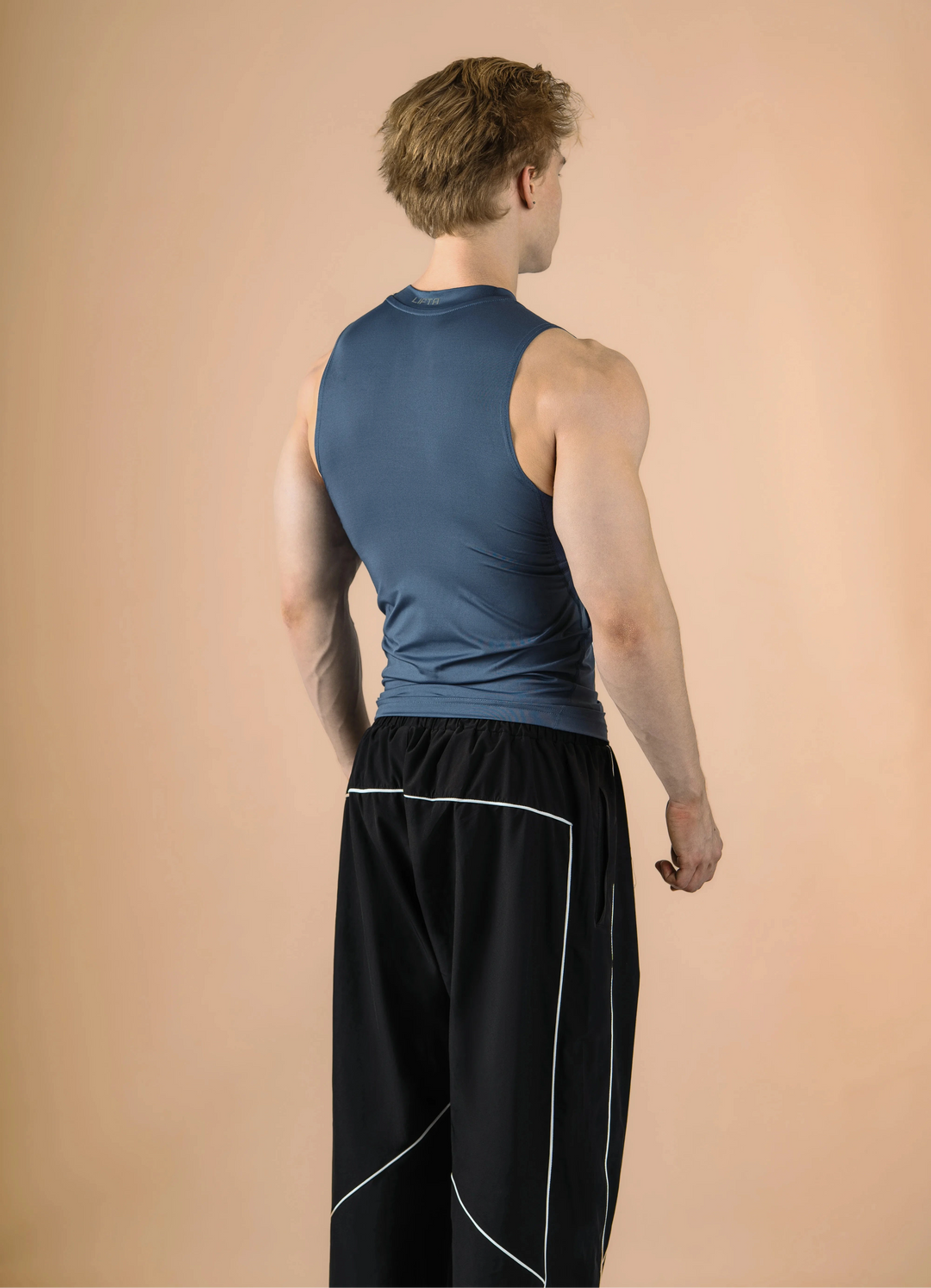 Sport Compression Cutoff - Baltic Blue