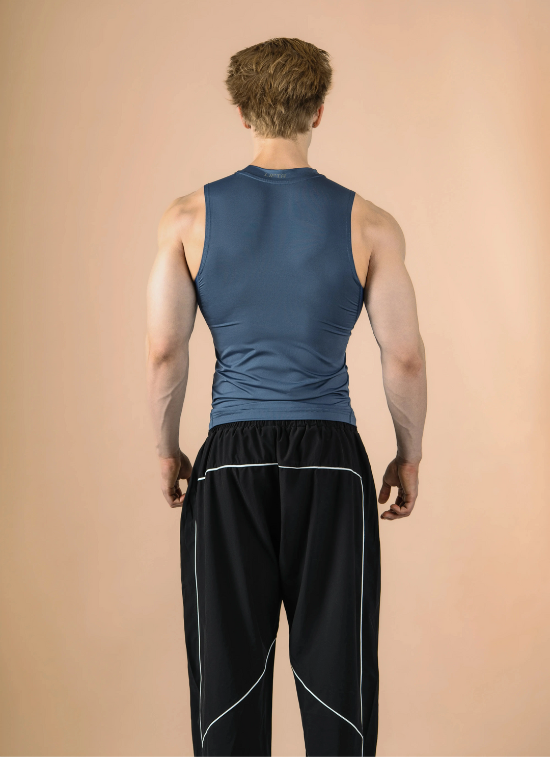 Sport Compression Cutoff - Baltic Blue