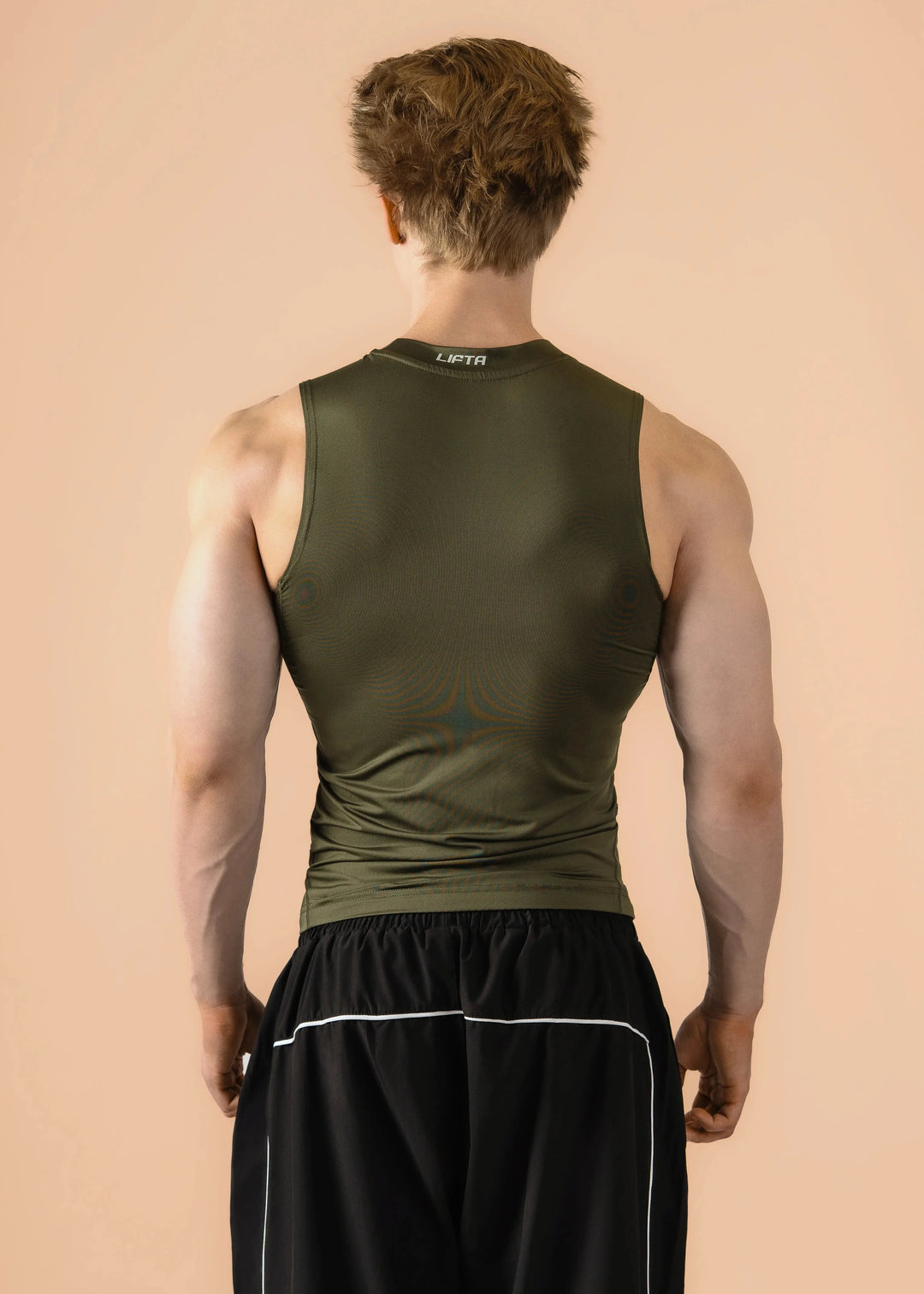 Sport Compression Cutoff - Olive